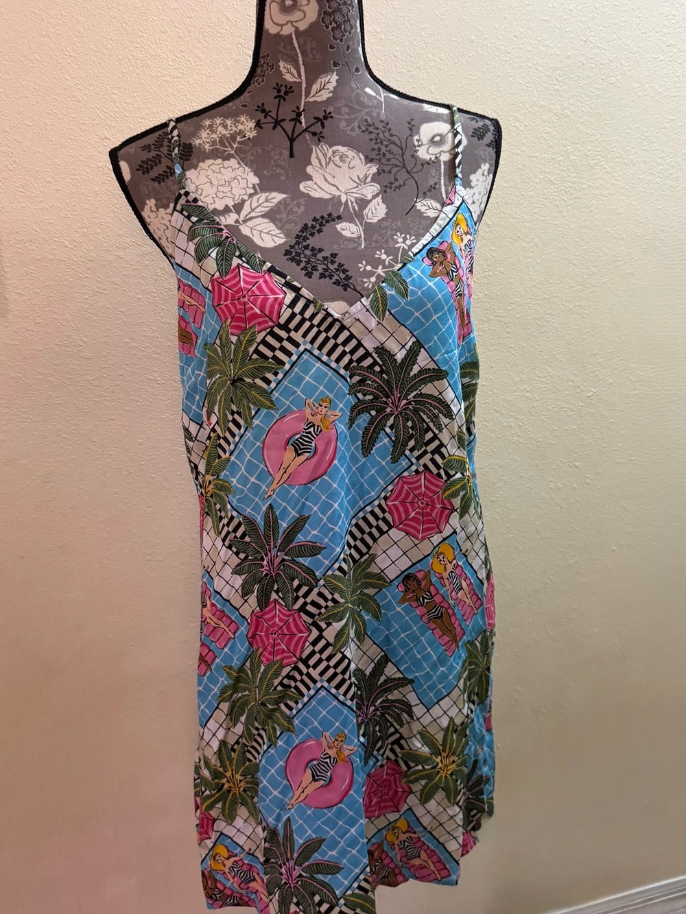 Printfresh x Barbie Tropical Print Sleepwear